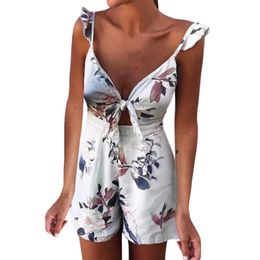 2020 Women's Jumpsuit Trendy Sleeveless Camisole Jumpsuit Hot Sexy Beach Club Women Jumpsuits for Leisure Holidays Vestidos T200704