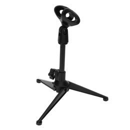 Depusheng Microphone Stand Desktop Tripod Stands Wired Wireless Microphone Stands Desktop Microphone Stand