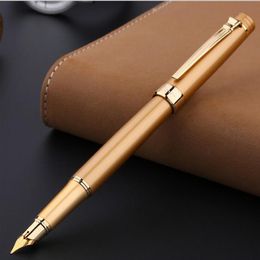 metal OFFICE pimio 917 Roman love classic luxurious gift golden Fountain Pen Business