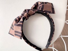 Designer Silk head scarf Headband Women Girl Hair Bands Retor Headwraps Gifts Bxcaps Headwear Head Hoop