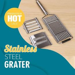 Multi-purpose Vegetable Slicer Stainless Steel Grater Cutter Shredders Fruit Potato Peeler Carrot Grater Kithchen Tool Graters 201201