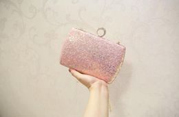 HBP Rainbow Rhinestone Clutch Evening Bag For Women Luxury Cylinder Diamond Signle Shoudler Bags wedding Clutch Bag And Party purse 02