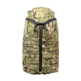 18L 500D CORDURA Quick Dry Tactical Military Backpack Wearproof Commuting Hunting Shoulder Bag - Multicam Q0705