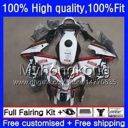 Bodys For HONDA CBR 600 CC RR 600CC CBR600RR 05 06 48HM.194 CBR 600RR F5 05 06 CBR600F5 CBR600 RR 2005 2006 Injection Fairings White black