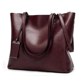 HBP handbags Purses Solid Colour ShoulderBags For Women Soft PU Leather Casual Totes Female All-Match Ladies handbag Pink 0008