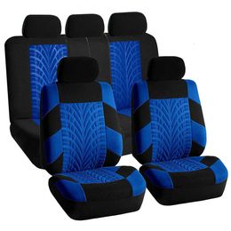 249PCS Car Seat Covers Set Universal Fit Most Cars Covers with Tyre Track Detail Styling Tyre Track Detail Styling3058822