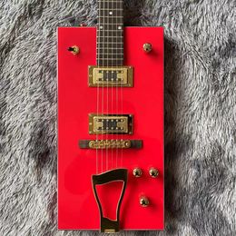 Custom Grand G-6138 Bo DI Electric Guitar Ebony Fingerboard Firebird Red Colour