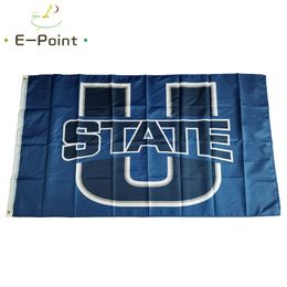 NCAA Utah State Aggies Flag 3*5ft (90cm*150cm) Polyester flag Banner decoration flying home & garden flag Festive gifts