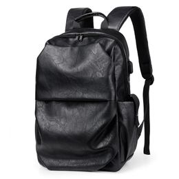 Sportrucksack College Students Waterproof Men's Backpack Portable Charging External USB Socket Travel Computer Bag 15.6 inches