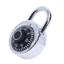 2020 Hardened Steel Shackle Dial Combination Luggage Locker Lock Security Padlock for Tool Boxes Wardrobe Anti-Theft