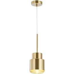 Modern Gold Metal Pendant Light Fixture Brass Hanging Suspension Light For Living Room Cafe Restaurant Bar Home Lighting