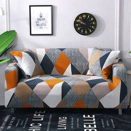 Universal size Sofa cover all Wrap Couch covers Printed stretch Furniture stretch slipcovers sofa Towel sectional four seat sofa 201221