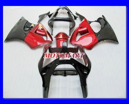 Hot red gloss black Fairing kit for KAWASAKI Ninja ZZR600 05 06 07 08 ZZR-600 2005 2008 ZZR 600 Fairings set