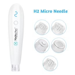 Electric Microneedle Rechargeable Wireless Hydra Pen H2 Dermapen Microneedling Meso Automatic Infusion Hydrapen Stamp Serum Applicator