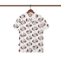 2022 Luxury Designers Summer Men's Polos T Shirt Fashion Casual Polo Shirt High Street Short Sleeve Stylist Tshirts M-2XL