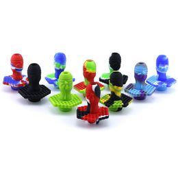 Food Silicone Carb Caps Colourful Durable Cap Smoking Accessories Dab Rigs