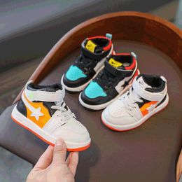 2020 Boys Girls Baby Autumn Mesh Canvas Shoes Soft Sport Shoes Child Running Shoes for Children Sneakers Fashion Kids LJ201203