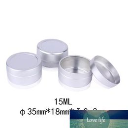 35*18mm 10ml Empty Aluminium Cream Jar Tin Cosmetic hair wax Containers Nail Art Derocation Crafts Pot Bottle DIY Screw Lip Jars