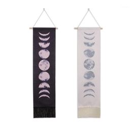 moon cycles UK - Tapestries Tapestry Hanging Type Nine Growth Cycles Of The Moon Wall Art Modern Home Decoration