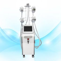 Five handles Criolipolisis slimming machine 4 handles working at same time for fat freezing with 100kpa max vaccum power