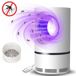 Ultraviolet Light Mosquito Killer Lamp Usb Electric Led Photocatalytic Mosquito Trap Device Safe Energy Saving Anti Mosquito Y200106