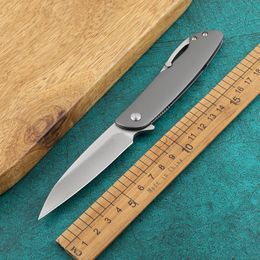 K240XXP high hardness folding knife outdoor survival bearing folding knife camping self Defence small knife 3300 3310 7096 15080