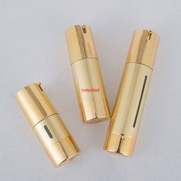 15ml 30ml 50ml Portable Empty Airless Pump bottles Vacuum Cosmetic Lotion Treatment Travel bottle 100pcs/lotpls order