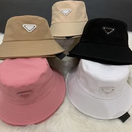 Bucket Hat Beanies Designer Sun Cap Men Women Outdoor Fashion Summer Beach Sunhat Fisherman's Hats 5 Color