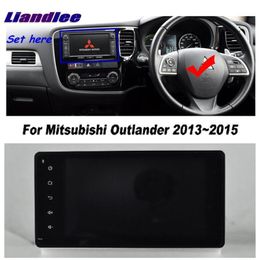 Автомобильные аксессуары GPS Android для Mitsubishi Outlander 2013-2021 Radio Player Navi Maps HD сенсорный экран TV Multimedia No CD DVD1
