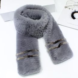 Fur Scarves Shawls Women Knit Autumn And Winter Fashion Thermal Neckerchief Women Accessories