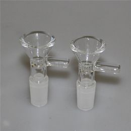 Glass Bowl Pieces Bongs Funnel Rig Accessories 18mm 14mm Male Female Heady Bowls For Smoke Water Pipes Dab Rigs Bong Slide