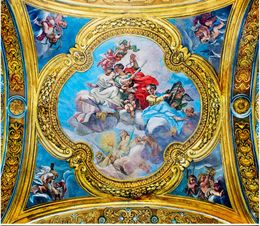 Luxury beautiful fairy and angel ceilings 3d murals wallpaper for living room 3d ceilings