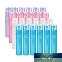 30PCS 5/10ml Mini Clear Atomizer Plastic Bottle Spray Refillable Perfume Empty Sample Bottle Portable Containers for Travel