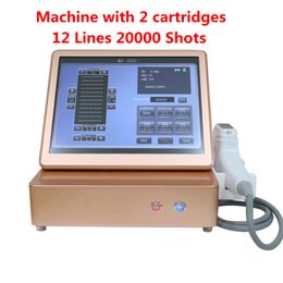 professional 3D 4D HIFU machine 12 Lines 20000 shots High Intensity Focused Ultrasound Face Lift skin tightening body slimming