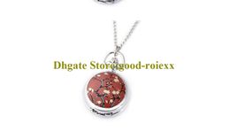 New Style Enamel Women's Pocket Watch Necklace Accessories Sweater Chain Ladies Hanging Mens Quartz Mirror Gift Watches A00067