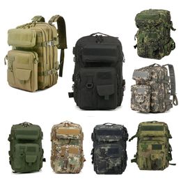 Tactical 30L Backpack Outdoor Sports Pack Hiking Bag Tactical Rucksack Camo Knapsack Combat Camouflage NO11-037