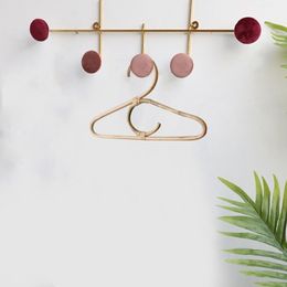 Rattan Clothes Hanger Style Kids Garments Organizer Rack Children Hanger Kids Room Decoration Hanger for Clothes 201111