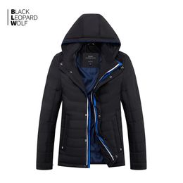 Blackleopardwolf new arrival spring jacket men thin cotton with a hood fashion style down jacket men for spring ZC-C562 201114