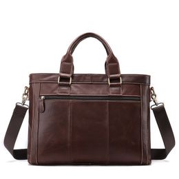 High Quality Men Briefcase Shoulder Messenger Bags Men Briefcase Mens Business Handbag Brand Luxury Men Briefcases Laptop Bag