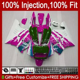 Injection For HONDA NSR 250 250R rose white MC28 94 95 96 97 98 99 102HC.174 NSR250R NSR250 R PGM4 1994 1995 1996 1997 1998 1999 Fairings