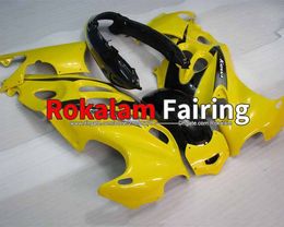 GSX 750F GSX 600F Motorbike Fairings Set For Suzuki Katana GSX750F GSX600F 2005 2006 Yellow Black 05-06 Bodywork Fairing