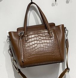 Women Brown Free Genuine Fashion High Hot Shipping Quality Purse Leather Hmfgj