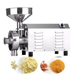 2021 Commercial Grain Mill Chilli Powder Machine Prices Sesame Chilli Grinding Machine Stainless Steel Spice Herb Grinder3000w