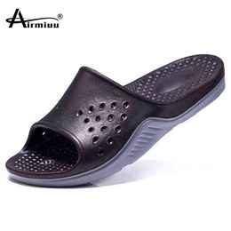 Pantofole Pantoufles D'intrieur De Massage Des Pieds Pour Hommes Antidrapantes Pour Salle De Bain Tongs Semelle Souple Sandales Grande Taille 220308