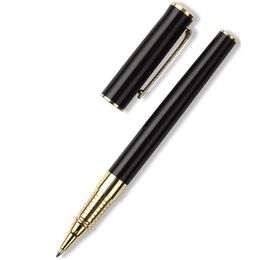 3 Colours Luxury Business metal signature pen Ballpoint Pens Student Office Writing Supplies