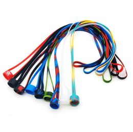 Colorful Cool Portable Hookah Shisha Smoking Filter Mouthpiece Tips Holder Hanging Rope Necklace High Quality Innovative Design DHL Free