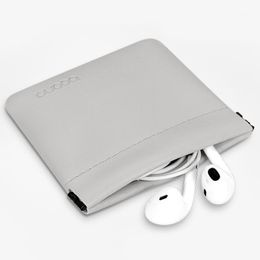 Earphone Case Mini Gadget Cable Bag Portable Headphone Organiser Travel Electronic Storage Zipper Stuff Bags