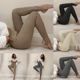 Design Fitness Yoga Pants Woman Leggings Fashion Slim Thin High Waist Step Sports Gym Casual Pit Bar Pencil Trousers