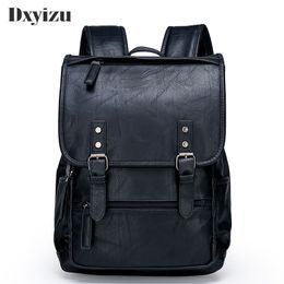 Fashion Men Casual Backpack Travel Schoolbag Man Large Capacity Teenager Luxury Bag Mochila Genuine Leather Laptop Backpacks 201118