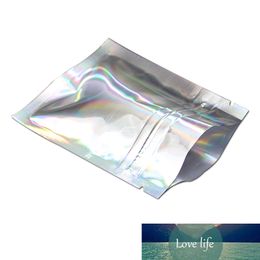 1000Pcs Resealable Bag Food Snacks Storage Bag Glittery Aluminum Foil Bags Tea Beans Coffee Packaging Pouch Smell Proof